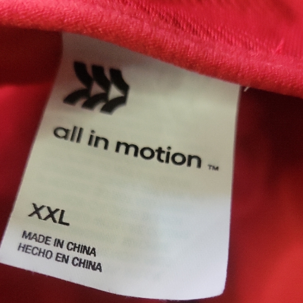 All in Motion Red Jumpsuit - Picture 4 of 4